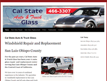 Tablet Screenshot of calstateautoglassco.com